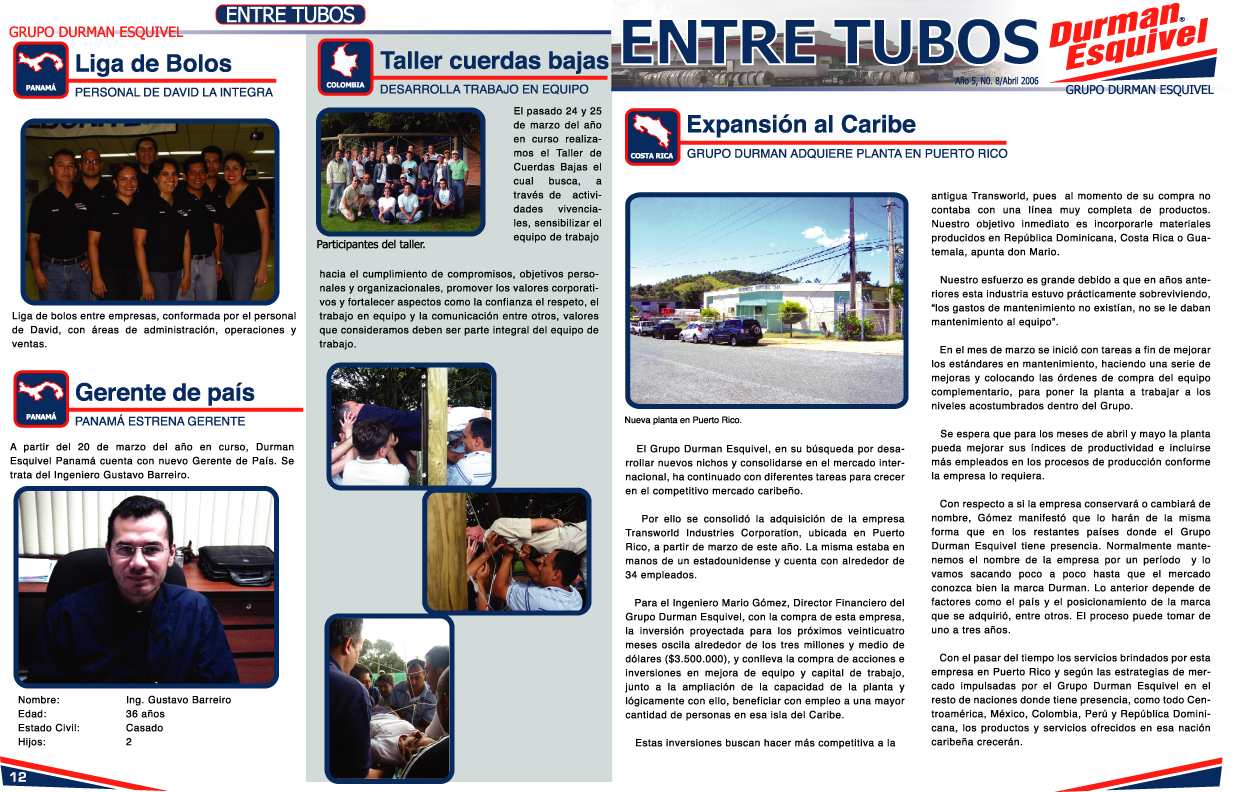 Fotorreportaje para Durman