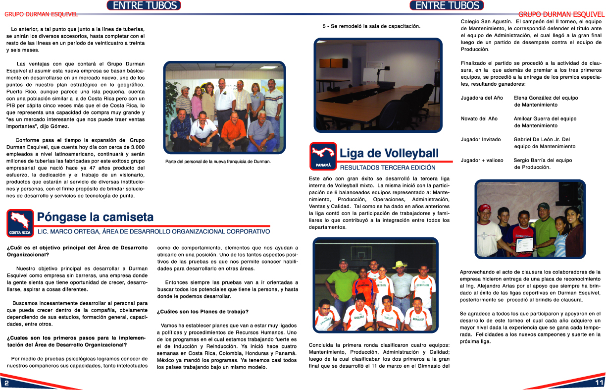 Fotorreportaje para Durman