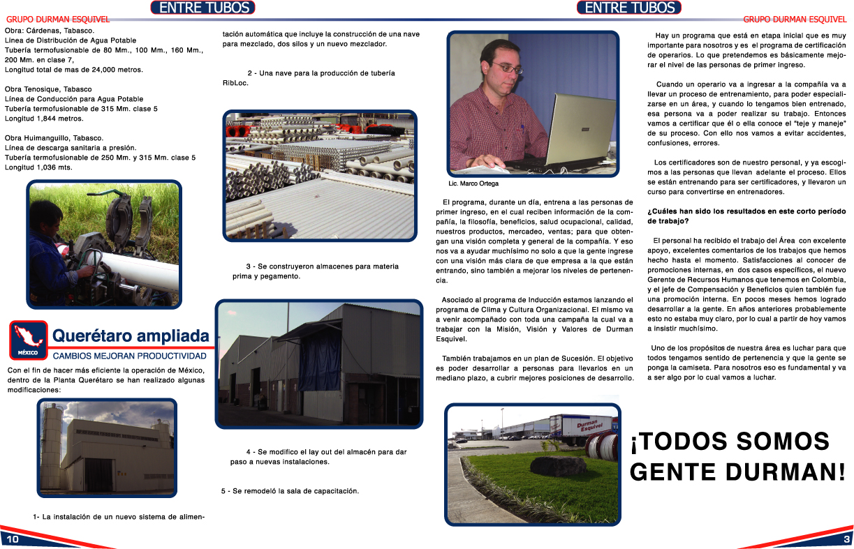 Fotorreportaje para Durman